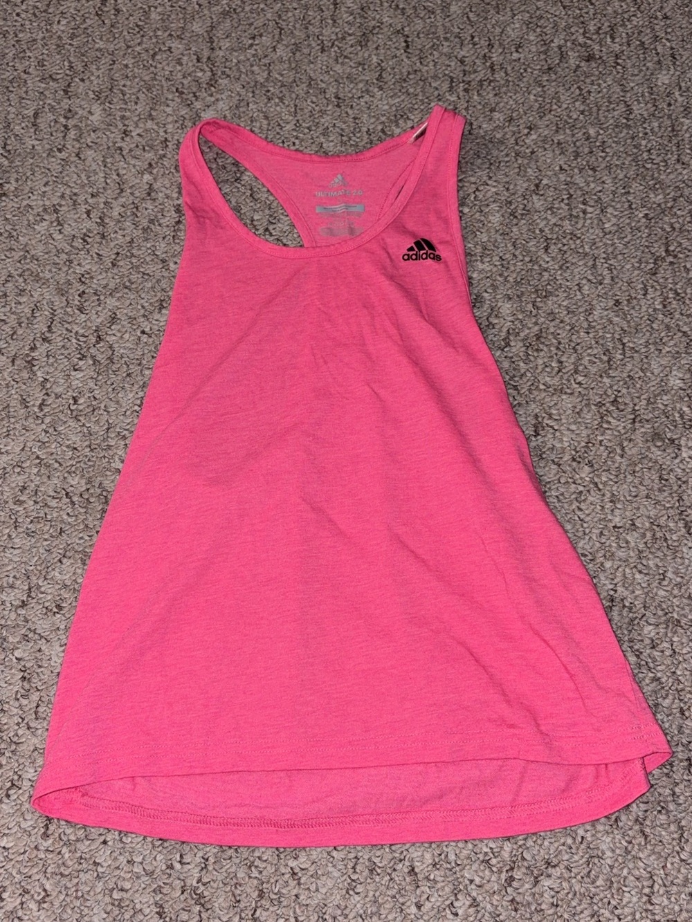 adidas Pink Racerback Tank Top